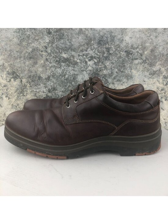 Johnston & Murphy Men\'s Size 11M XC4 Brown Leather Lace-Up Oxfords 25-4143 main image 9